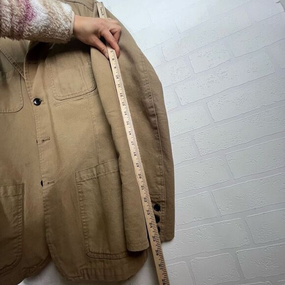 Gap Mens Sports Coat Size Large Tan Khaki - Picture 8 of 15